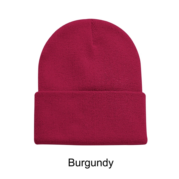 12" 100% Acrylic Knit Beanie features many vibrant & fun colors.... from ASI 41511 Brainchild USA Inc