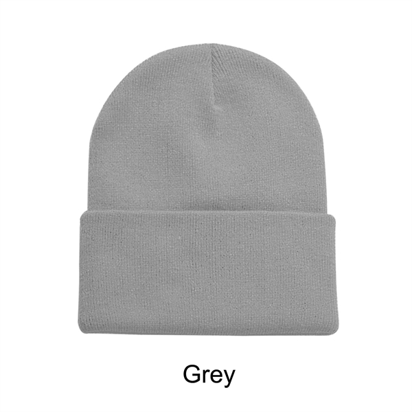 12" 100% Acrylic Knit Beanie features many vibrant & fun colors.... from ASI 41511 Brainchild USA Inc