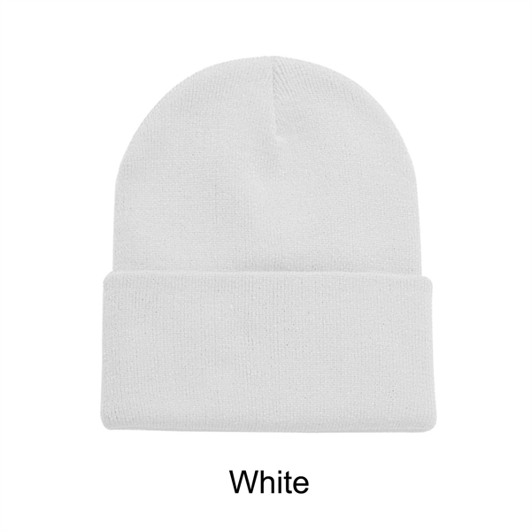 12" 100% Acrylic Knit Beanie features many vibrant & fun colors.... from ASI 41511 Brainchild USA Inc