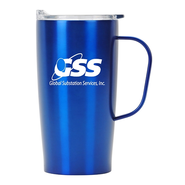 Stainless Straight Wall 20 Oz. Mug.... from ASI 90859 Tempo Industries Inc