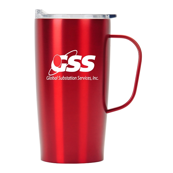 Stainless Straight Wall 20 Oz. Mug.... from ASI 90859 Tempo Industries Inc