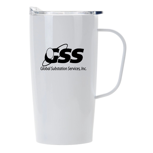 Stainless Straight Wall 20 Oz. Mug.... from ASI 90859 Tempo Industries Inc