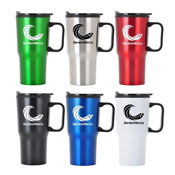 Stainle Straight Wall 20 Oz. Mug.... from ASI 90859 Tempo Industries Inc