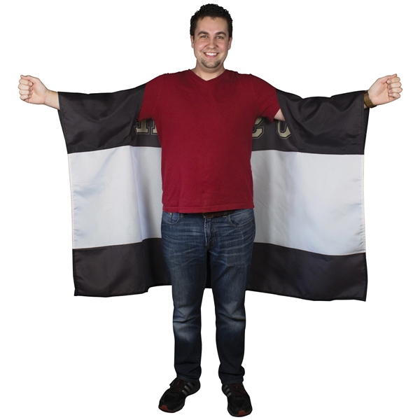 3' x 5' Digitally printed single reverse knitted polyester spirit body... from ASI 80228 Quinn