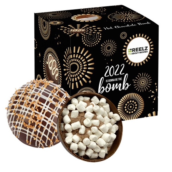 New Years Mega hot chocolate bomb gift box, our bombs are... from ASI 71685 Midnite Snax®
