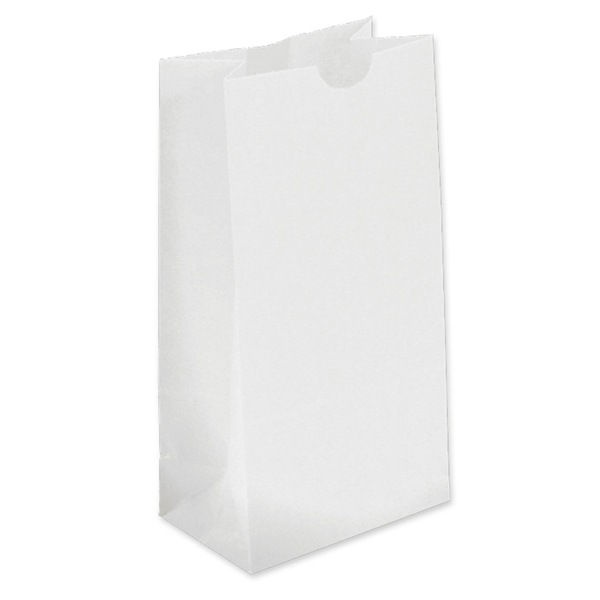 White paper 2# SOS bags with one color imprinting. Choice of... from ASI 45795 Colorguppy Printing