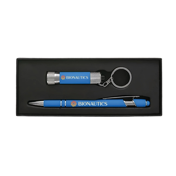 Elevate your promotional gifts with our beautiful Pen and flashlight combo.... from ASI 62088 IDProductsource