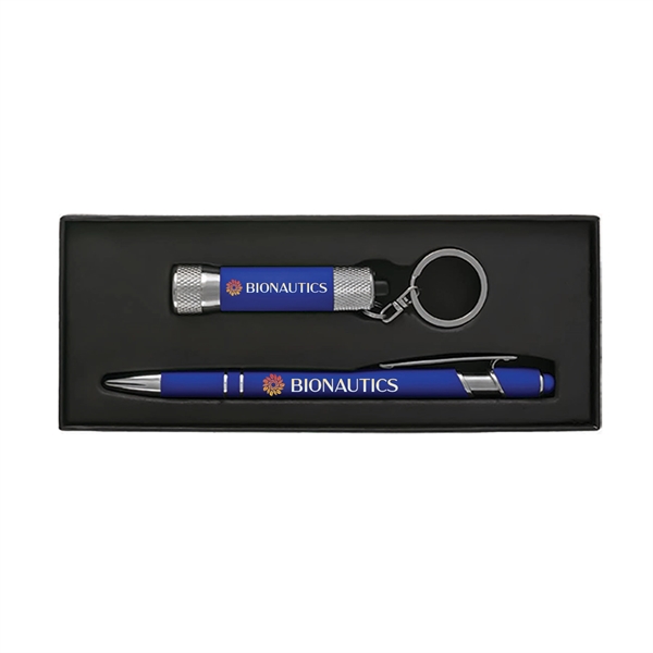 Elevate your promotional gifts with our beautiful Pen and flashlight combo.... from ASI 62088 IDProductsource