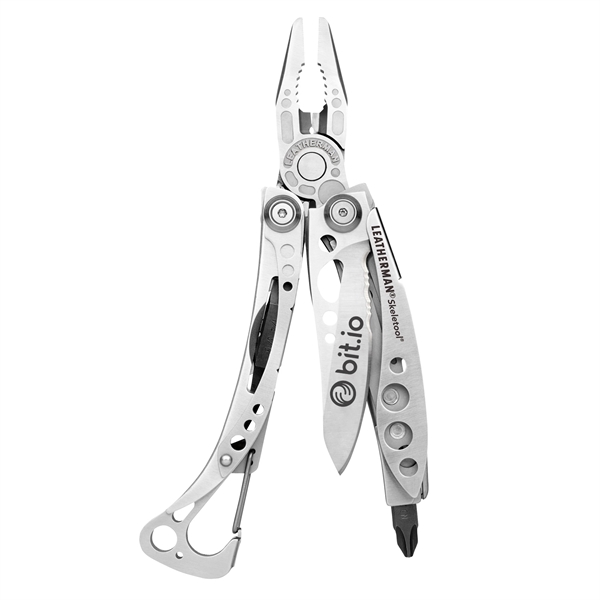 USA Made Leatherman Multi-tool with pliers, wire cutters, blade, bottle opener.... from ASI 46170 Compass Industries Inc