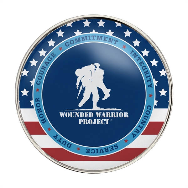 2.5" die cast alloy challenge coins with simple border edge.... from ASI 52263 EMT / EMT EASY