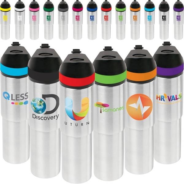 20 oz Persona® Tower Vacuum Water Bottle... from ASI 89320 Starline USA Inc