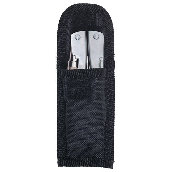 Multi-function pliers with tools and flashlight in case.... from ASI 61125 Hit Promotional Products / Hit®