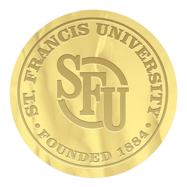 Round Smooth Edged Embossed Foil Roll Seal.... from ASI 56950 Gill Studios Inc / Gill-Line®