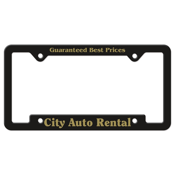 Auto License Frame with Notched Panel... from ASI 56950 Gill Studios Inc / Gill-Line®