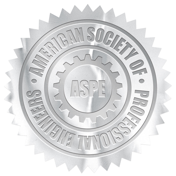 Round pinked edge embossed foil roll seal.... from ASI 56950 Gill Studios Inc / Gill-Line®