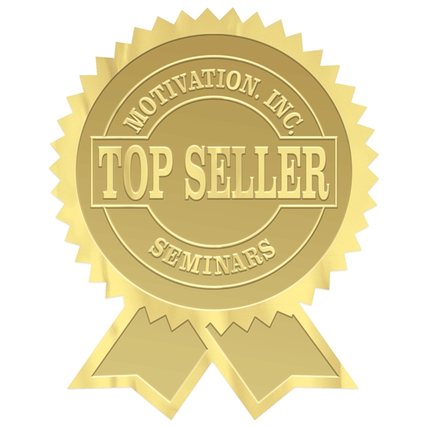 Round Pinked Edge Embossed Foil Roll Seal... from ASI 56950 Gill Studios Inc / Gill-Line®