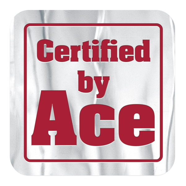 Square Embossed Foil Roll Seal.... from ASI 56950 Gill Studios Inc / Gill-Line®