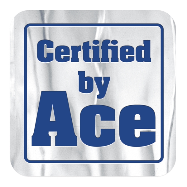 Square Embossed Foil Roll Seal.... from ASI 56950 Gill Studios Inc / Gill-Line®