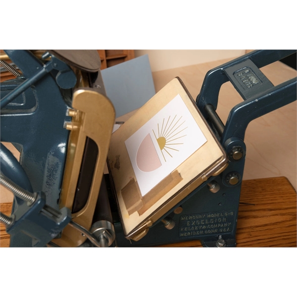 Flat Letterpress Card - 8 x 10... from ASI 74710 Numo / NUMO