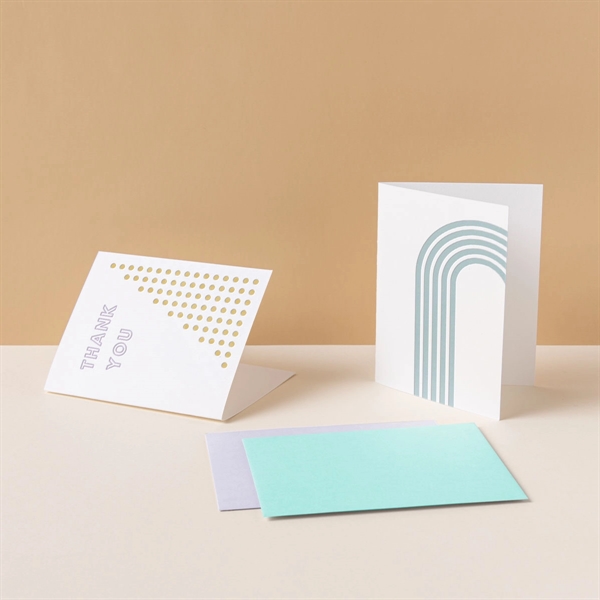 Folded Letterpress Card - 4.25 x 5.5... from ASI 74710 Numo / NUMO