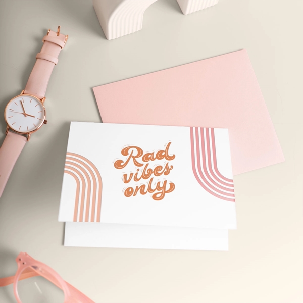 Folded Letterpress Card - 4.25 x 5.5... from ASI 74710 Numo / NUMO