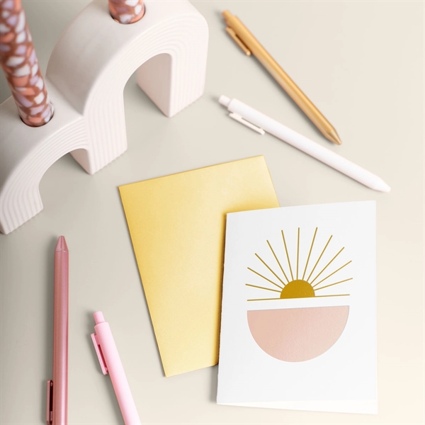 Folded Letterpress Card - 4.25 x 5.5... from ASI 74710 Numo / NUMO