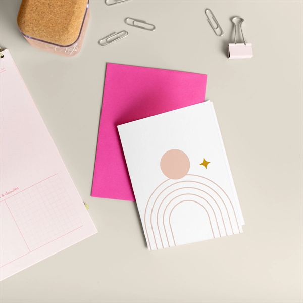 Folded Letterpress Card - 4.25 x 5.5... from ASI 74710 Numo / NUMO