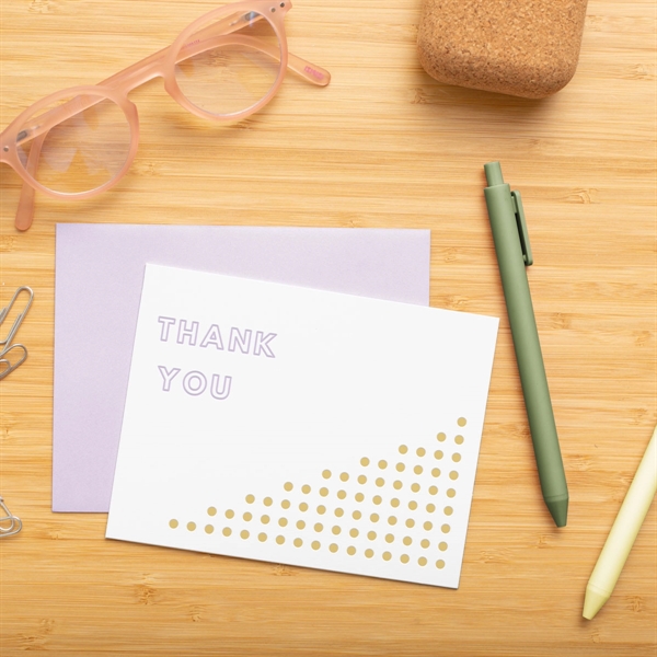 Flat Letterpress Card - 4.25 x 5.5... from ASI 74710 Numo / NUMO