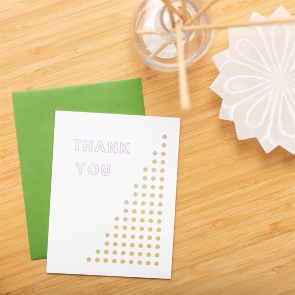 Flat Letterpress Card - 4.25 x 5.5... from ASI 74710 Numo / NUMO