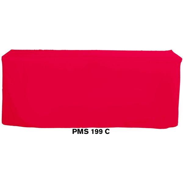30" x 30" x 72" polyester poplin four-sided table cover and... from ASI 36558 Aprons, Etc.
