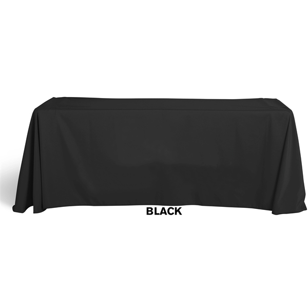 108" x 90" polyester poplin four-sided table cover and storage bag.... from ASI 36558 Aprons, Etc.