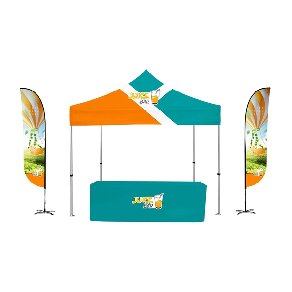 Standard canopy display kit that provides print consistency and color matching... from ASI 49891 Discount Marketing Products