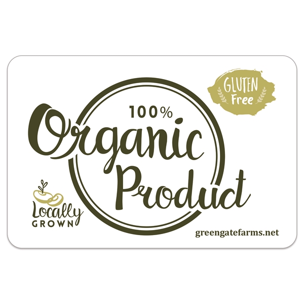 Custom BOPP Spot Color Die Cut Roll Label.... from ASI 56950 Gill Studios Inc / Gill-Line®