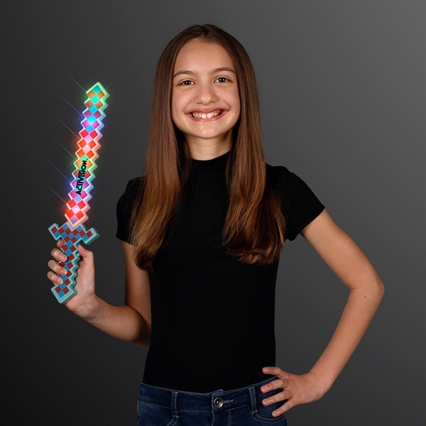 Light Up Mini Pixel Swords; Blank & Imprinted Pricing... from ASI 34194 ALightPromos