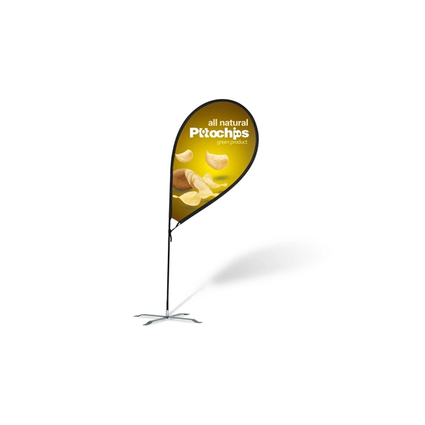 9ft Single-Sided R Feather Flag Banner w Full color Digital Print... from ASI 49891 Discount Marketing Products