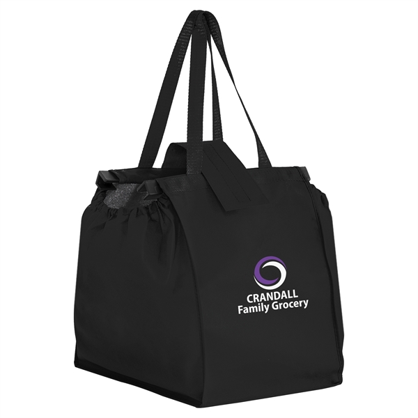 10" x 14" x 14" non-woven polypropylene grocery tote with cart... from ASI 35290 American Ad Bag Co