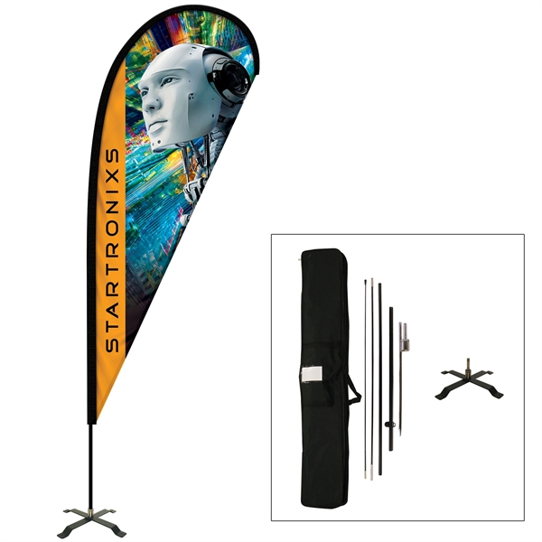 Package includes Trunk, two mini X-Banners, 6' Table Cover, Single Reverse... from ASI 80228 Quinn