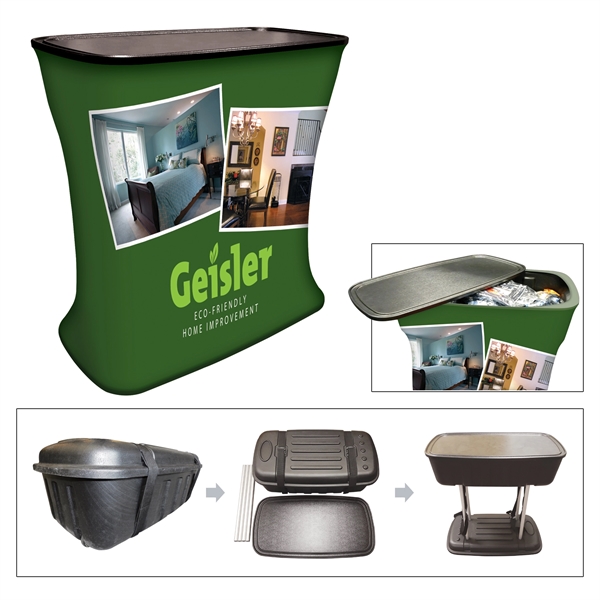 Package includes Trunk, two mini X-Banners, 6' Table Cover, Tower Stand,... from ASI 80228 Quinn