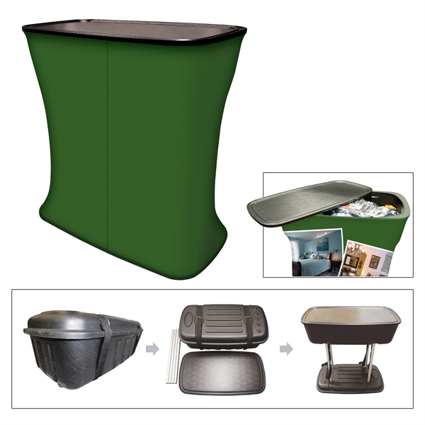 Package includes Trunk, two mini X-Banners, 6' Table Cover, Tower Stand,... from ASI 80228 Quinn