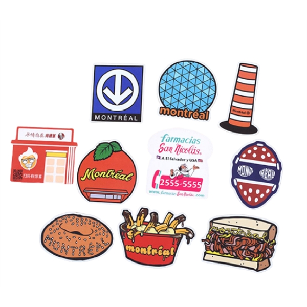 Customized aluminum photo magnet plus full color imprint... from ASI 37218 Athena Promo (tm)