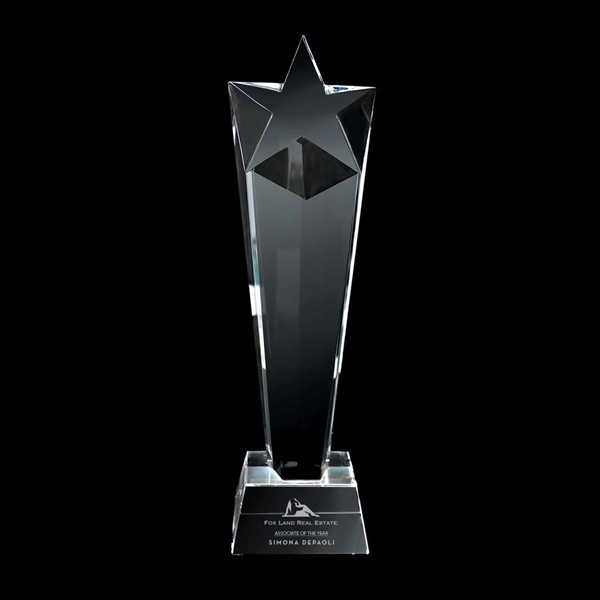 Crystal trophy (Tall Star).... from ASI 31517 Admart Products / Admart Line