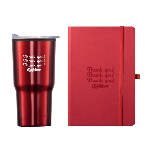 Eccolo® Cool Journall/Bexley Tumbler Gift Set... from ASI 84592 St Regis Group