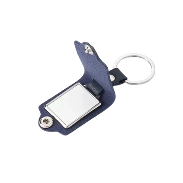 Metal keychain with heat transfer imprint and standard delivery to 1... from ASI 37218 Athena Promo (tm)