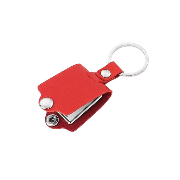 Metal keychain with heat transfer imprint and standard delivery to 1... from ASI 37218 Athena Promo (tm)