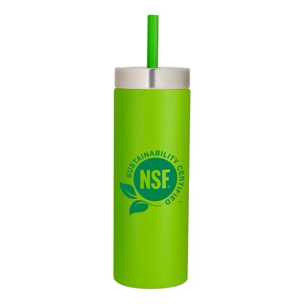 22 oz. Stainless Steel Straw Tumbler... from ASI 31517 Admart Products