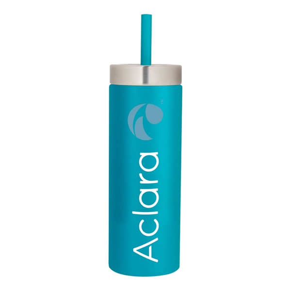 22 oz. Stainless Steel Straw Tumbler... from ASI 31517 Admart Products