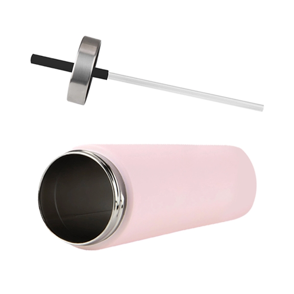 22 oz. Stainless Steel Straw Tumbler... from ASI 31517 Admart Products