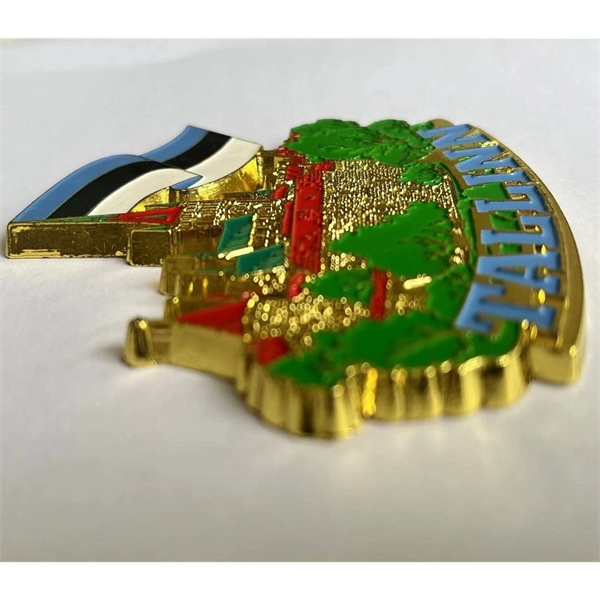 Customized zinc alloy fridge magnets with custom imprint... from ASI 37218 Athena Promo (tm)