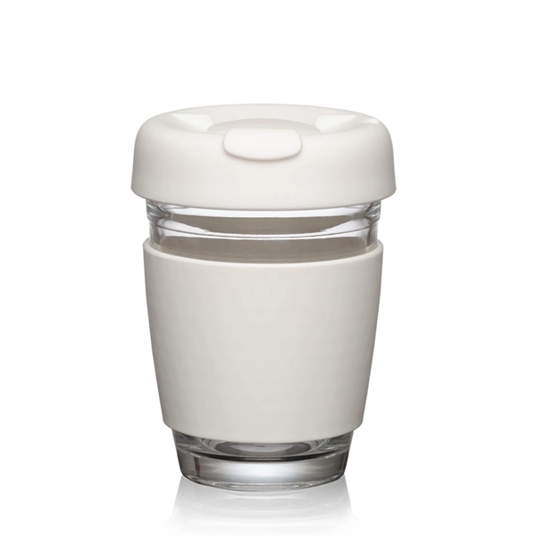 Retiro Borosilicate Glass Tumbler w/Silicone Lid - 8oz... from ASI 84592 St Regis Group