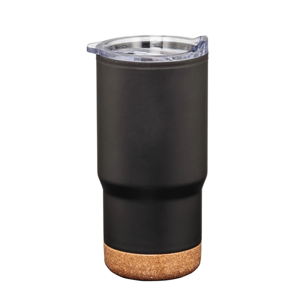 The Donana 20oz Tumber features a sliding lid closure, a cork... from ASI 84592 St Regis Group